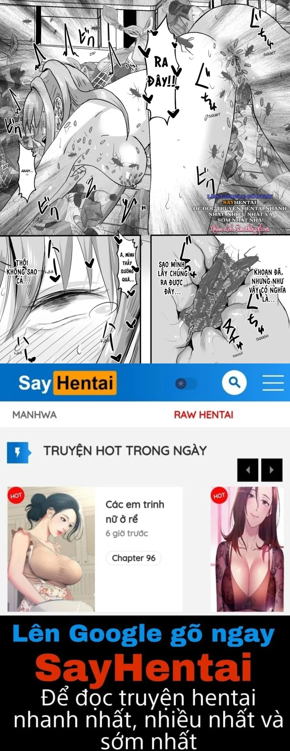 Người phụ nữ trong ngôi nhà bẩn thỉu: Thủ dâm với côn trùng 
