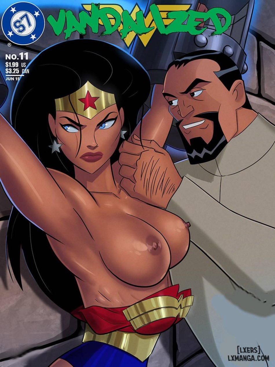 Vandalized ! Wonder Woman- COMICS MÀU 