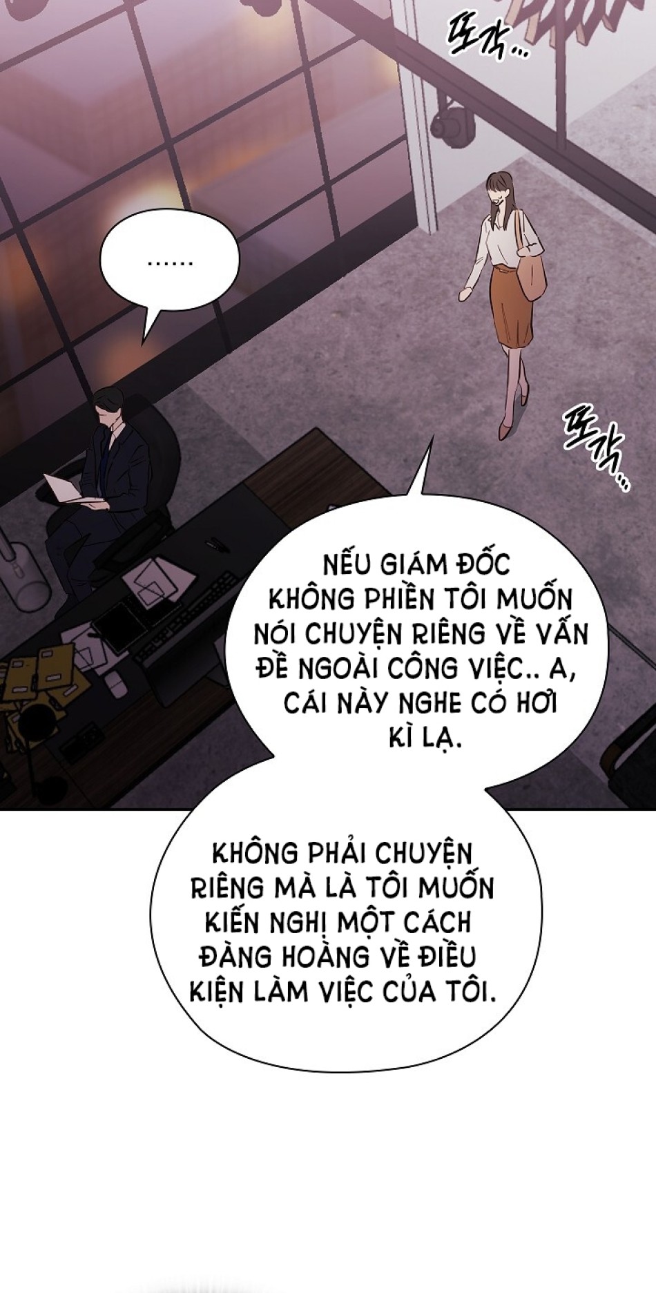 [18+] TRONG CÔNG TY THÌ HÃY ĐỨNG ĐẮN 