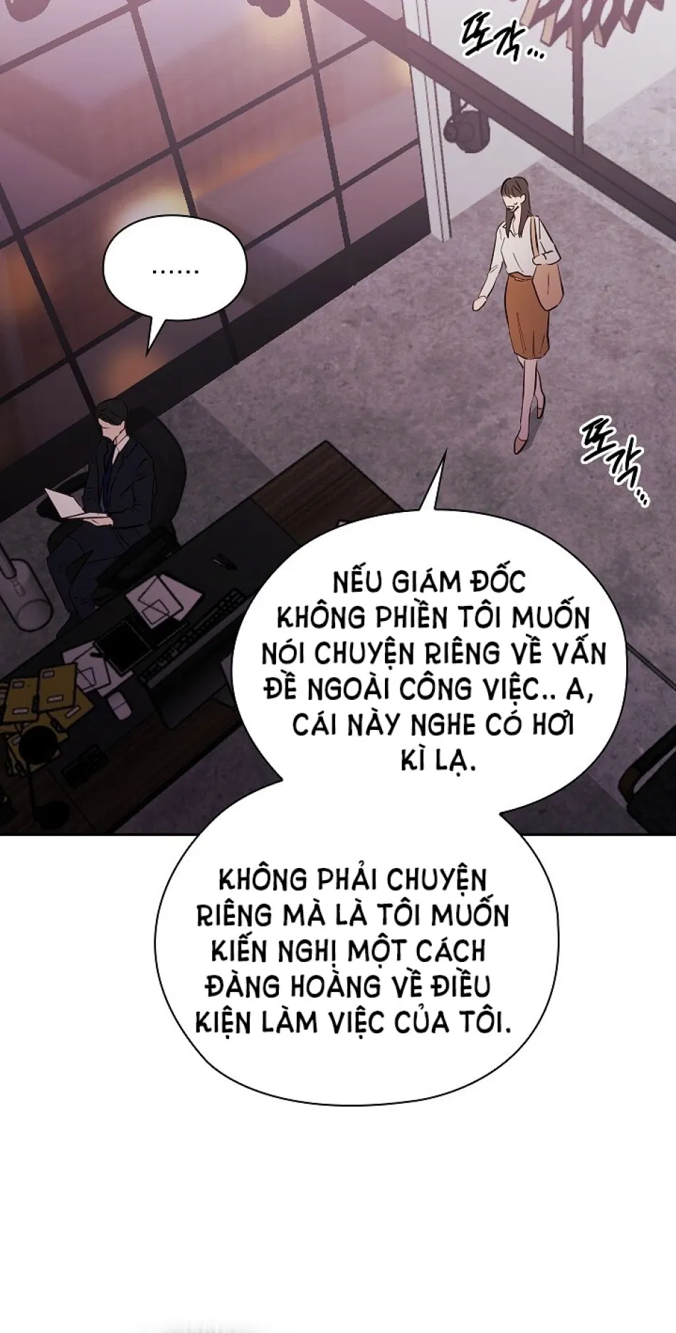 [18+] TRONG CÔNG TY THÌ HÃY ĐỨNG ĐẮN 