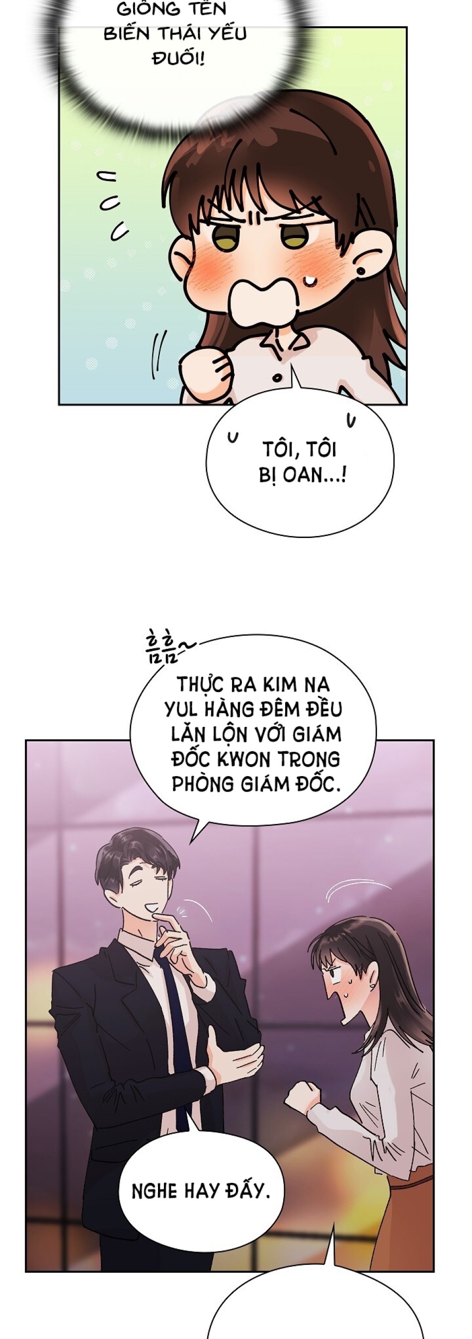 [18+] TRONG CÔNG TY THÌ HÃY ĐỨNG ĐẮN 