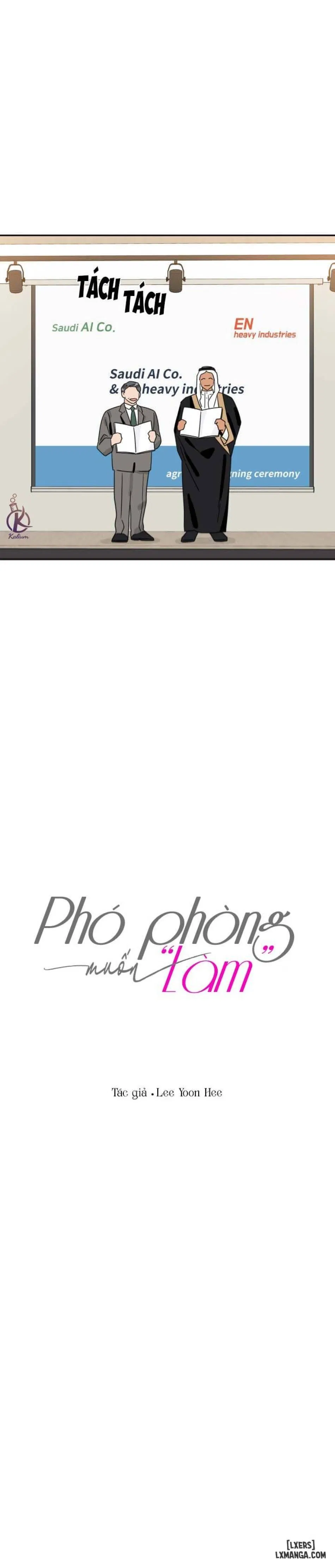 Phó phòng muốn "làm" 