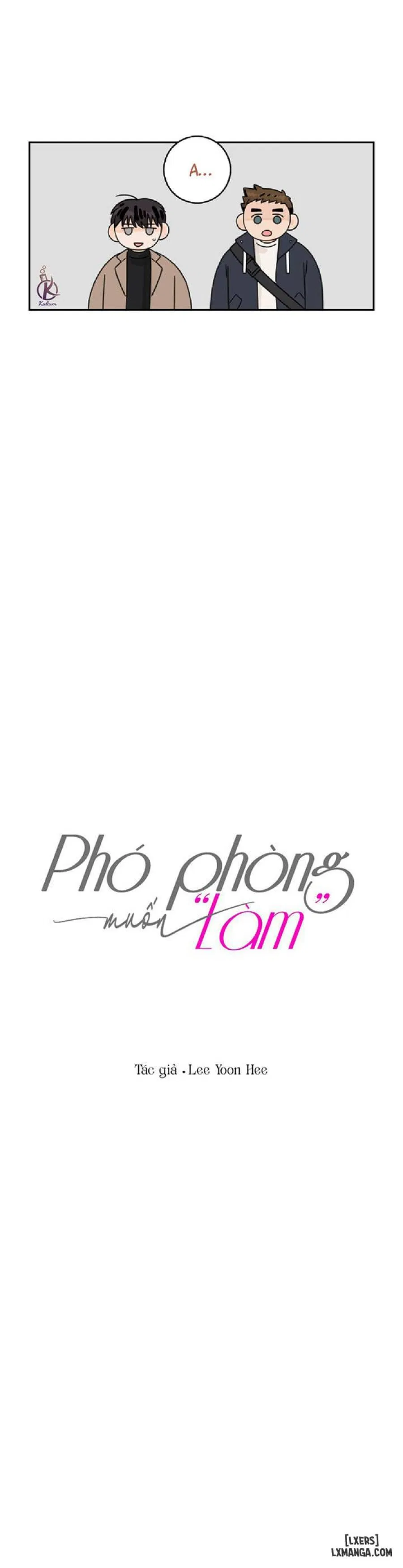 Phó phòng muốn "làm" 