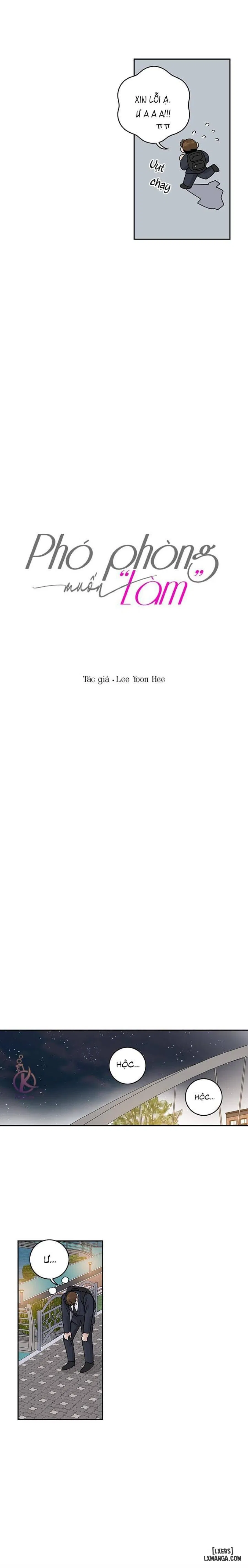 Phó phòng muốn "làm" 