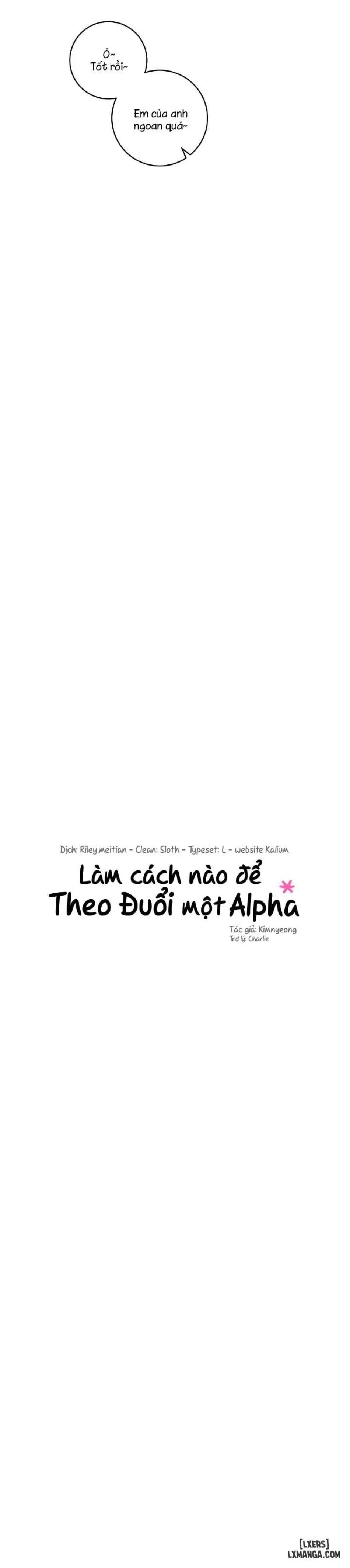 Làm cách nào để theo đuổi một Alpha? 