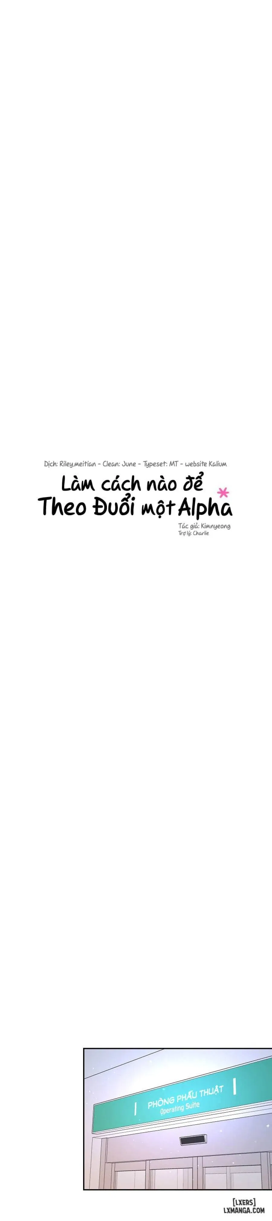 Làm cách nào để theo đuổi một Alpha? 