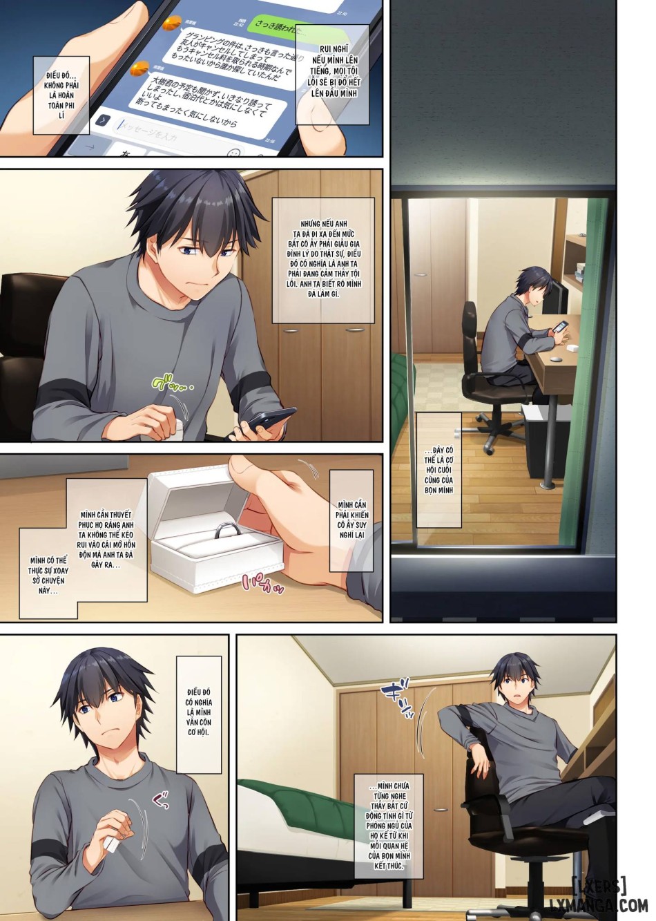 Hitozuma Osananajimi to Hitonatsu no Dekigoto 4 DLO-18 