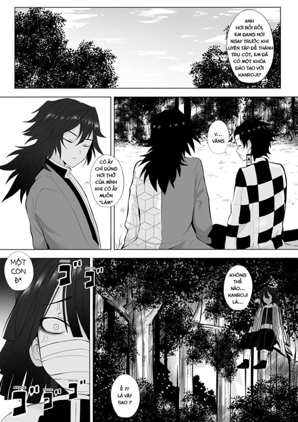 Hãy cùng luyện tập với luyến trụ (Kimetsu no Yaiba) 