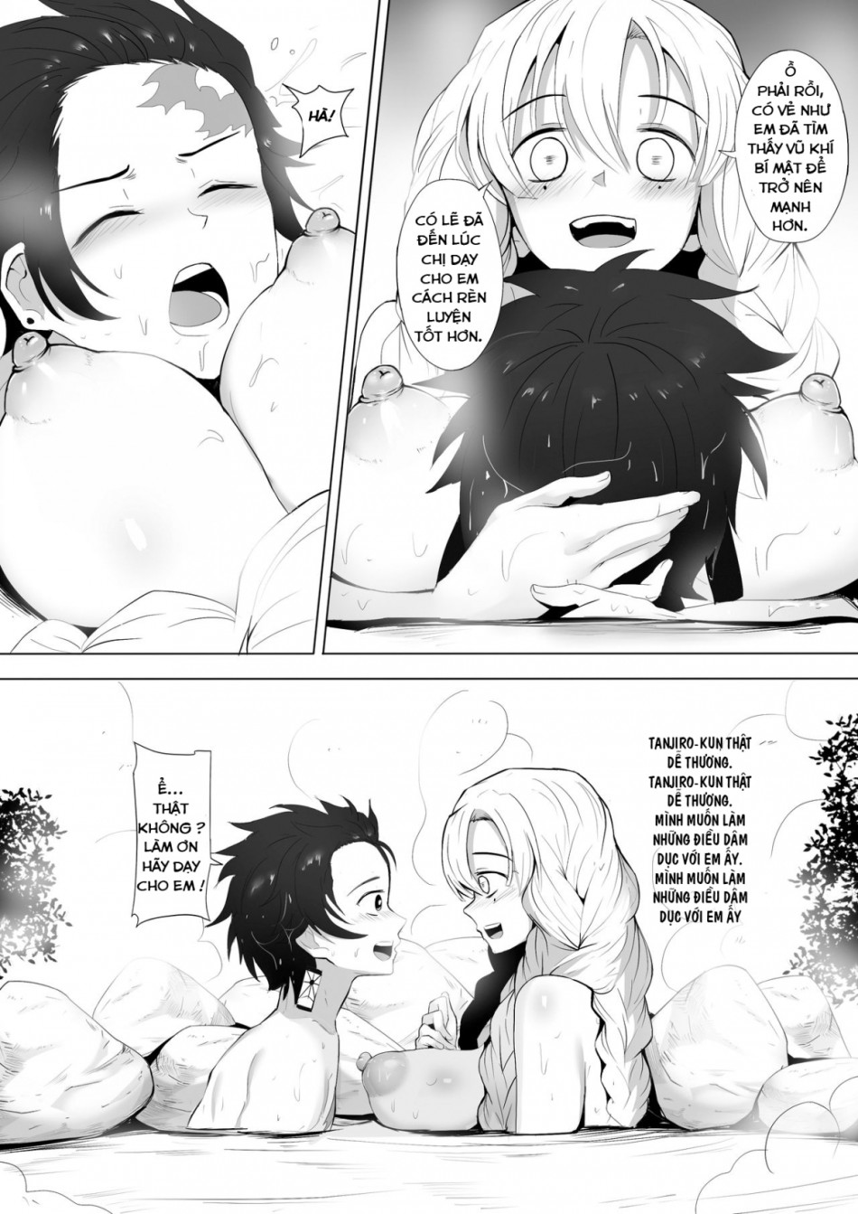 Hãy cùng luyện tập với luyến trụ (Kimetsu no Yaiba) 