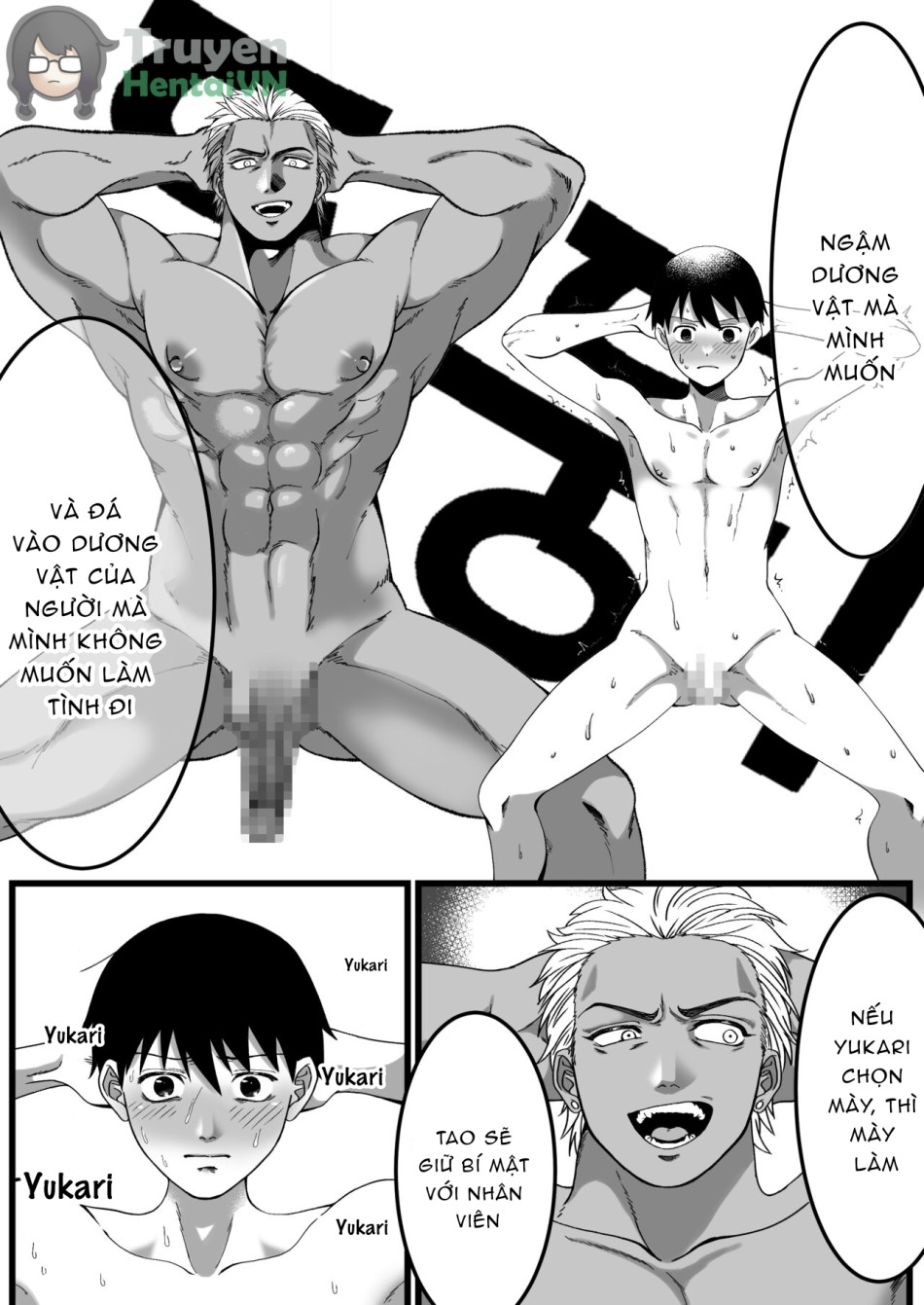 Boy tóc vàng cùng nữ sinh Hàn quốc 