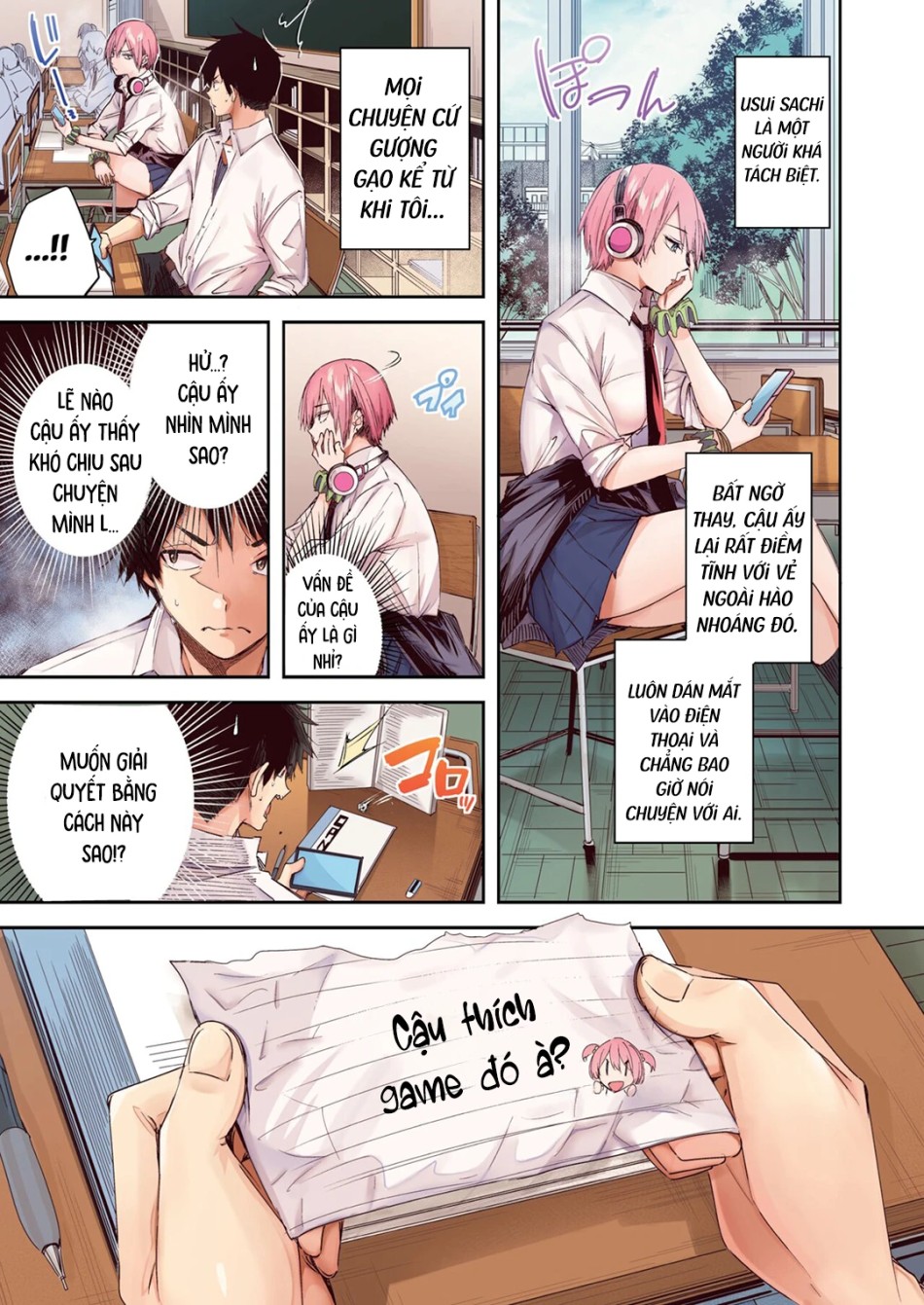 Usui-san tóc vàng dâu tây 