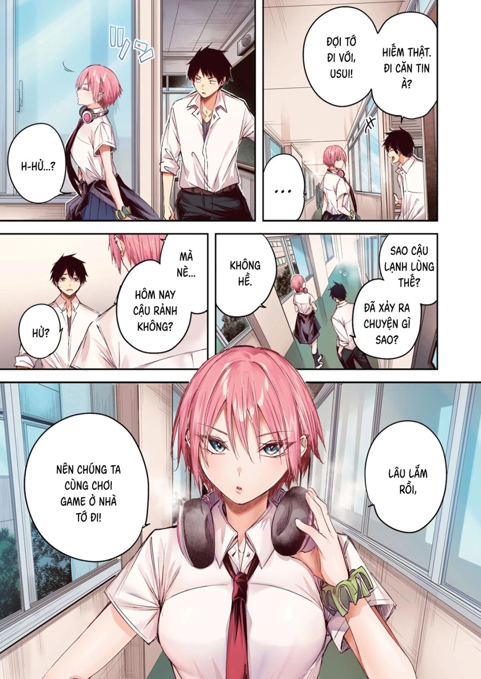 Usui-san tóc vàng dâu tây 