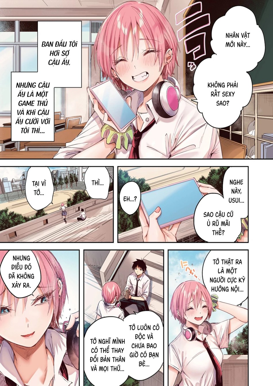 Usui-san tóc vàng dâu tây 