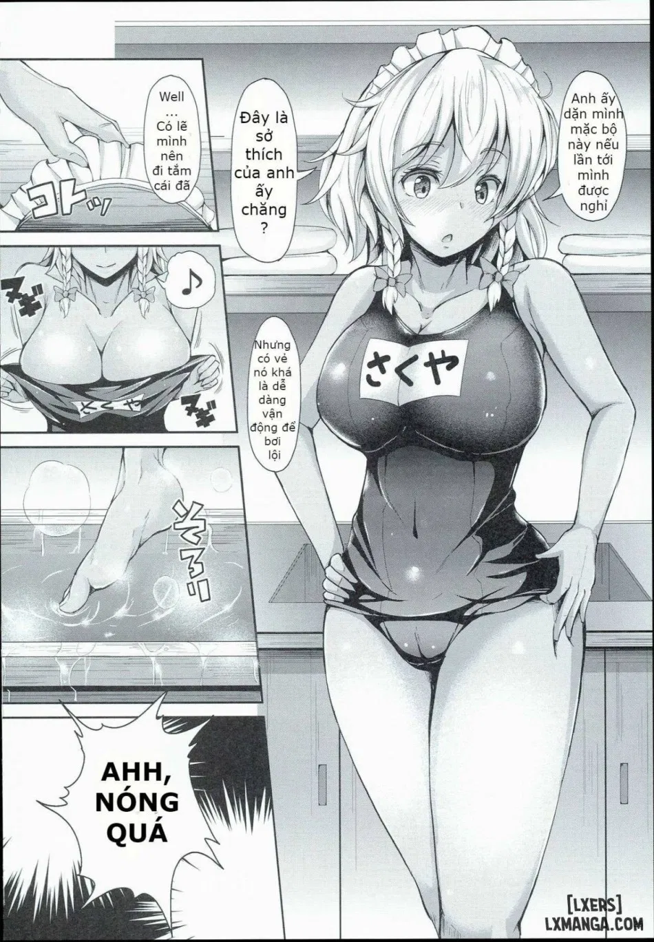 Sakuya ga Mizugi ni Kigaetara 