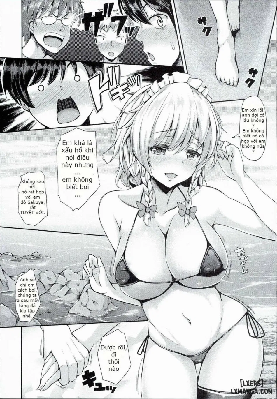 Sakuya ga Mizugi ni Kigaetara 