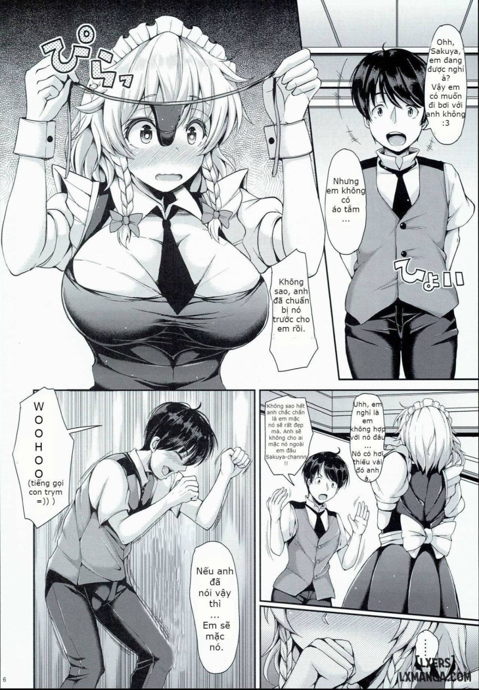Sakuya ga Mizugi ni Kigaetara 