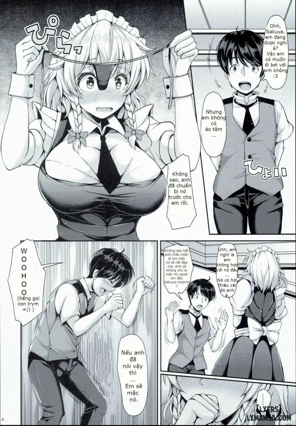Sakuya ga Mizugi ni Kigaetara 