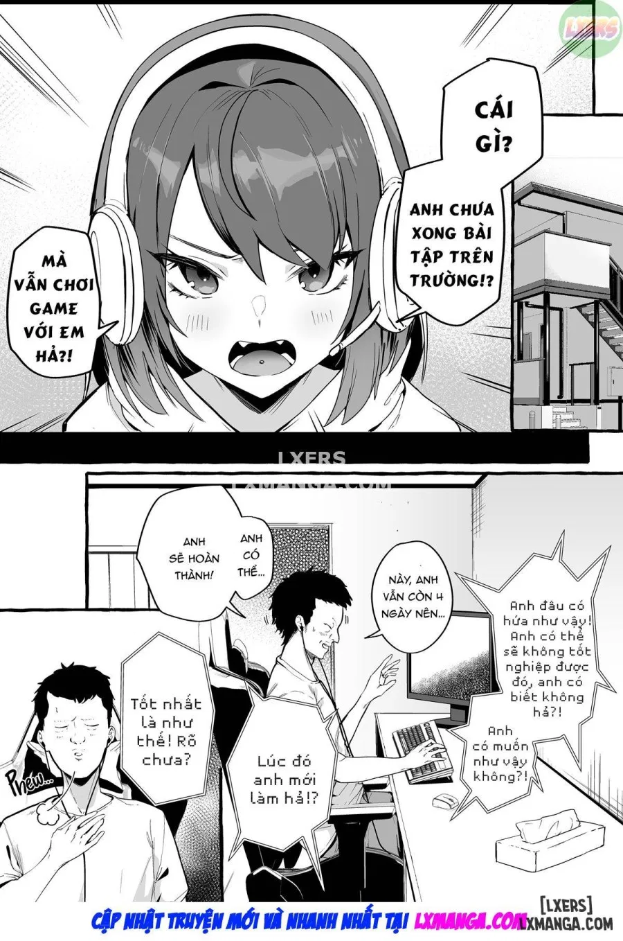 Gushing Over My Gamer Girlfriend 