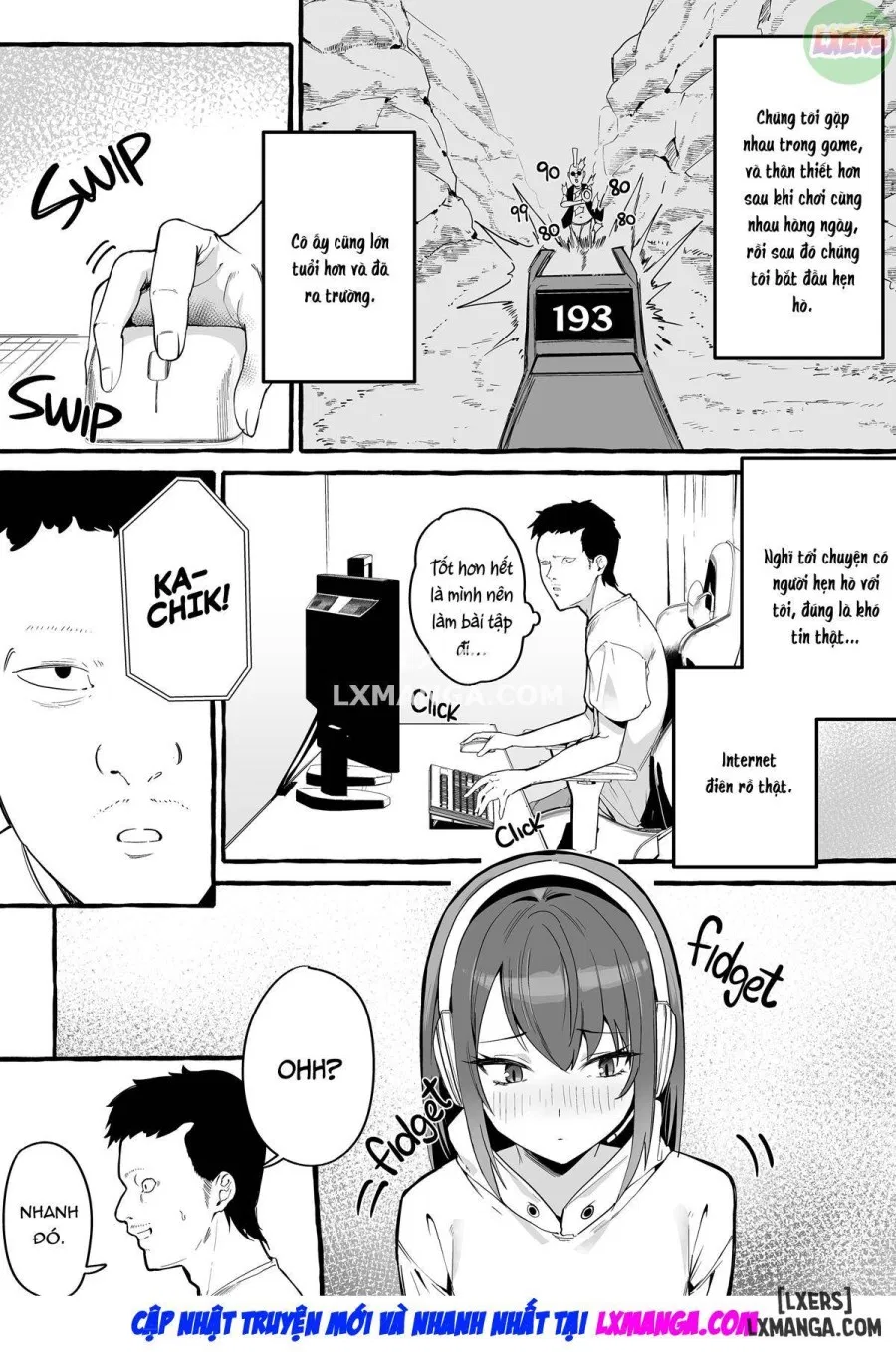 Gushing Over My Gamer Girlfriend 