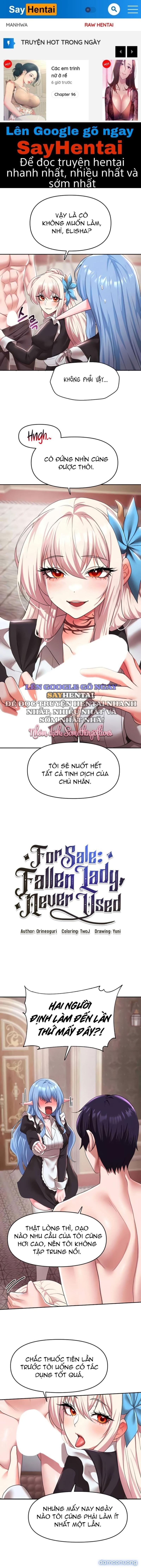 Giao thương. Thiếu nữ sa ngã. Chưa từng được sử dụng. 