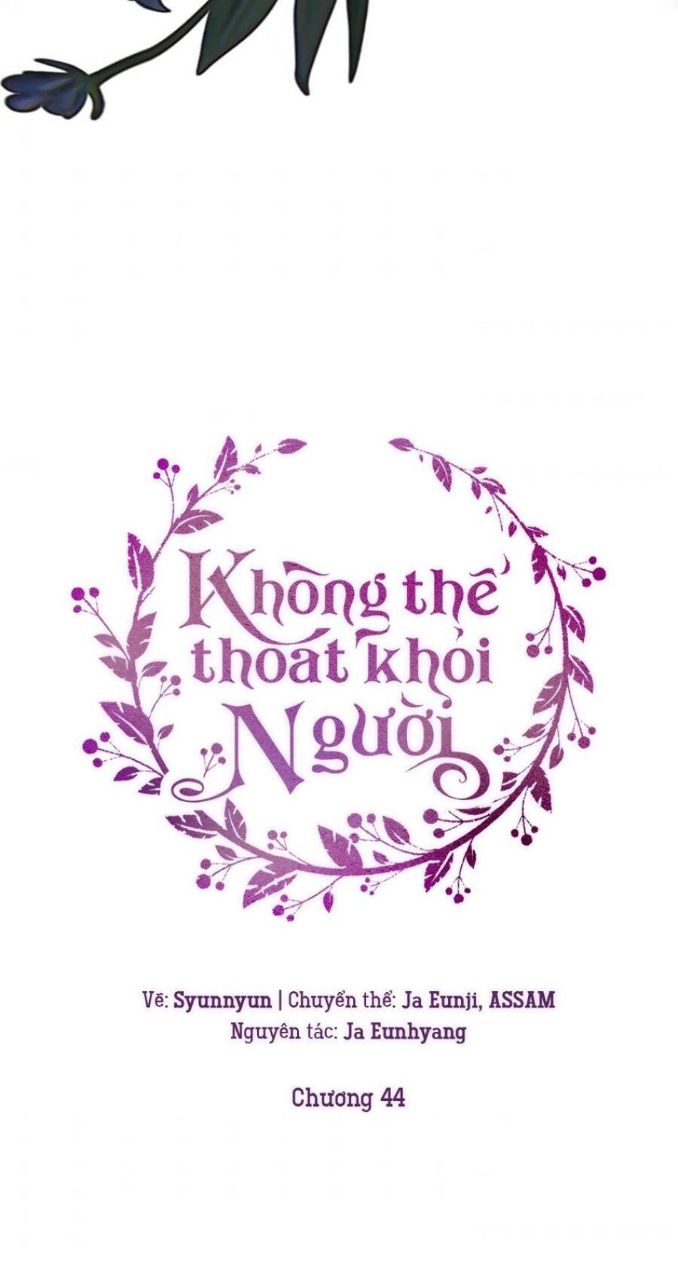 Không Thể Thoát Khỏi Người 