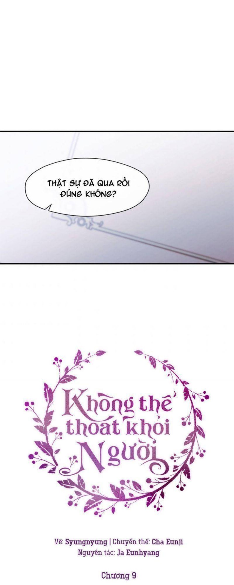 Không Thể Thoát Khỏi Người 