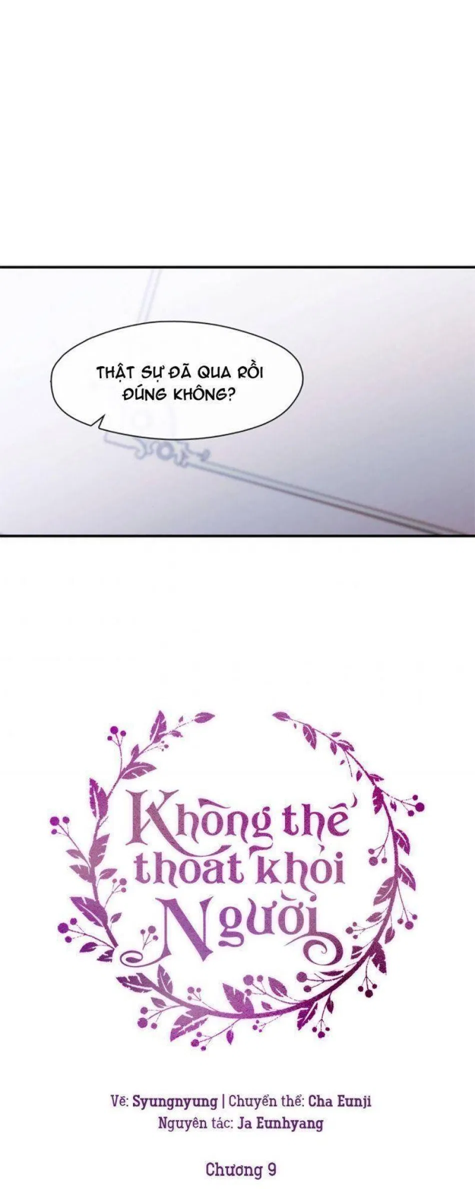 Không Thể Thoát Khỏi Người 