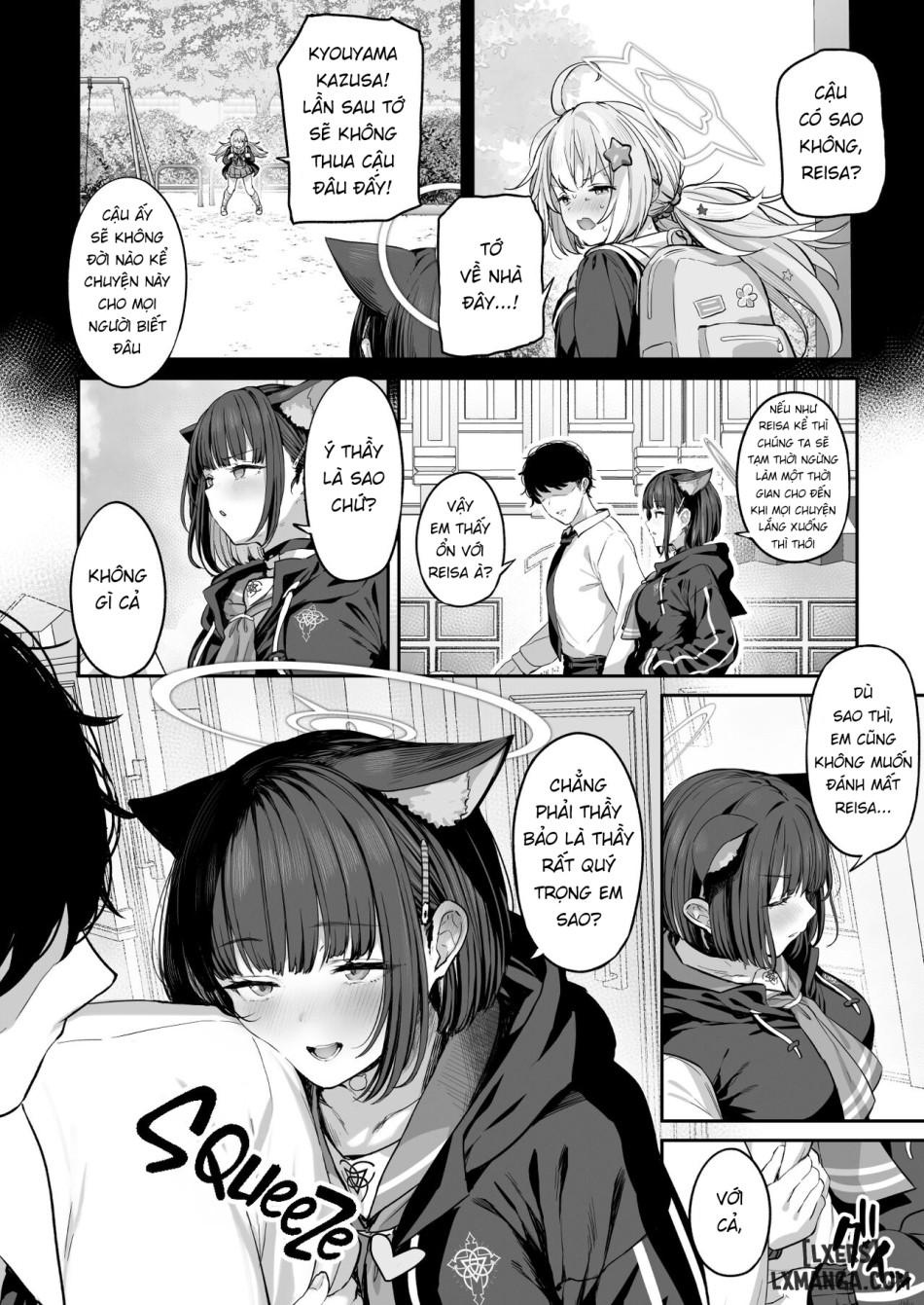Kyouyama Kazusa muốn được chịt 1+2 