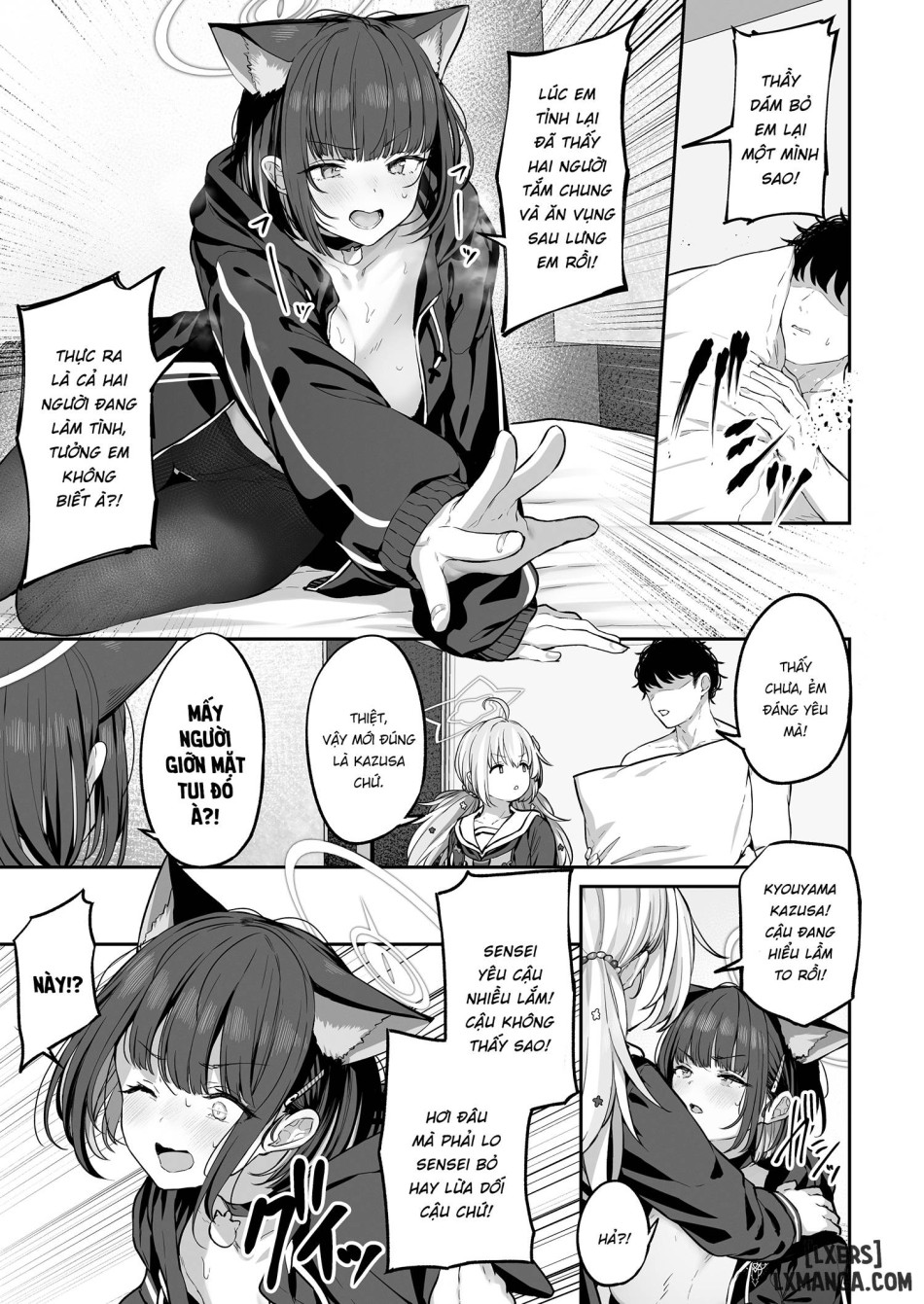 Kyouyama Kazusa muốn được chịt 1+2 
