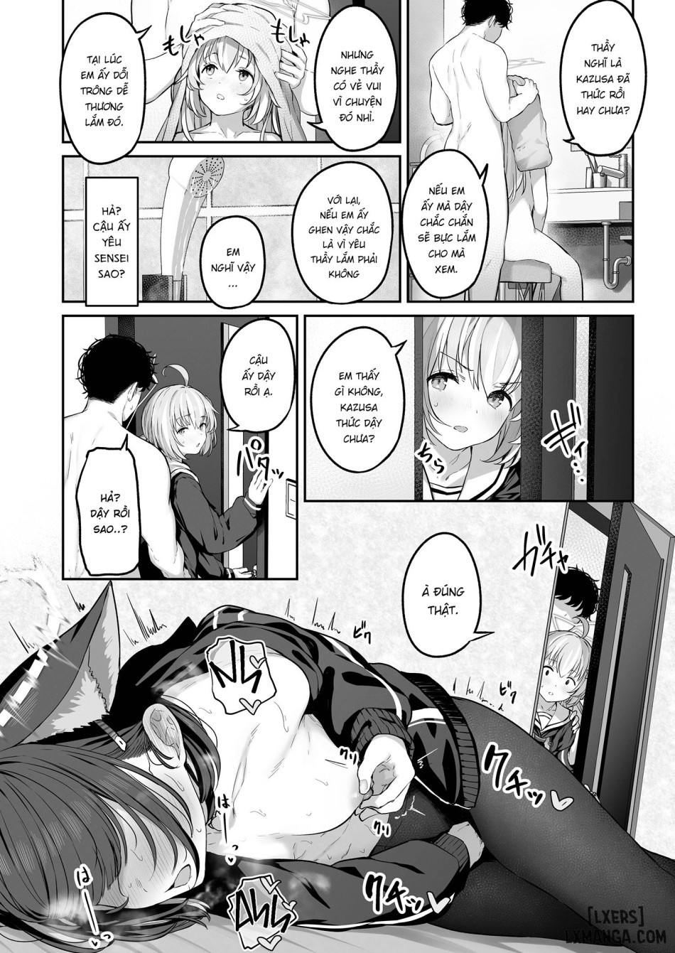 Kyouyama Kazusa muốn được chịt 1+2 