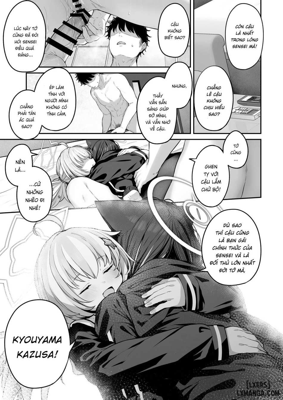 Kyouyama Kazusa muốn được chịt 1+2 