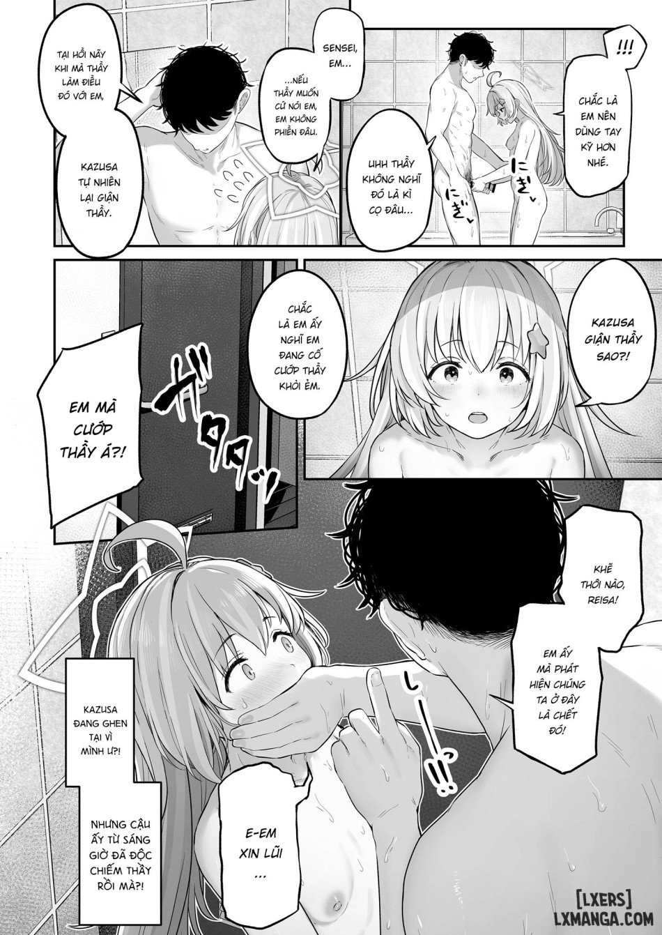 Kyouyama Kazusa muốn được chịt 1+2 