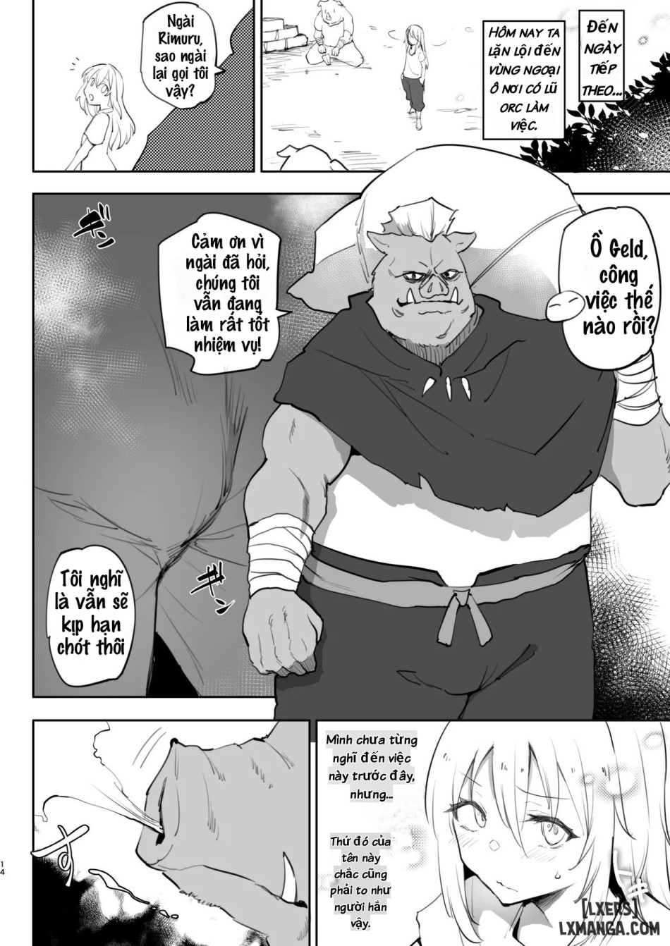Quá trình nữ hóa của rimuru-sama 