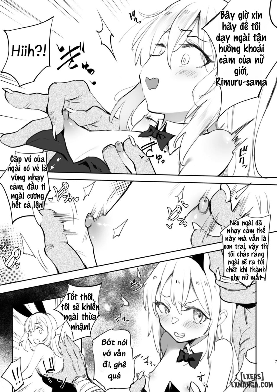 Quá trình nữ hóa của rimuru-sama 