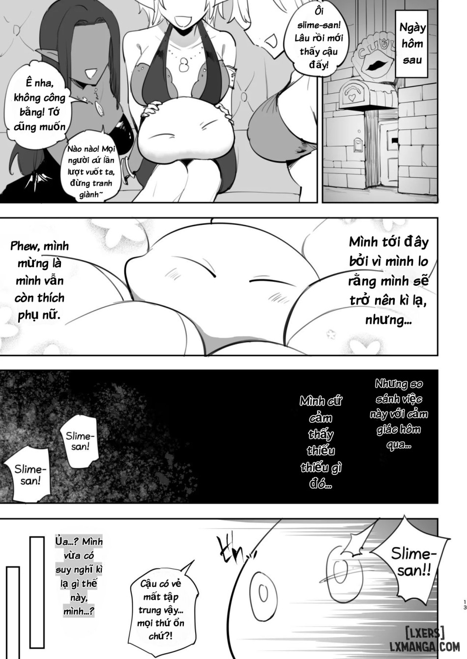 Quá trình nữ hóa của rimuru-sama 