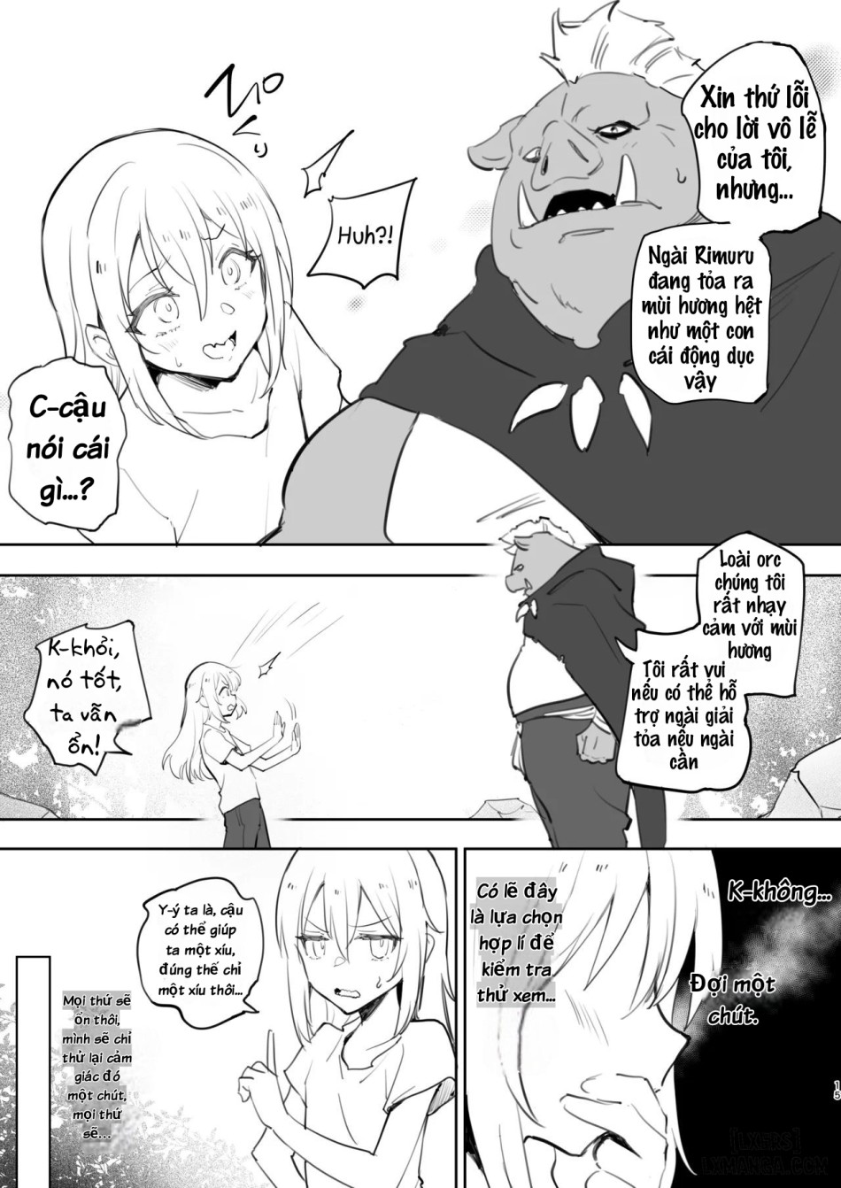 Quá trình nữ hóa của rimuru-sama 