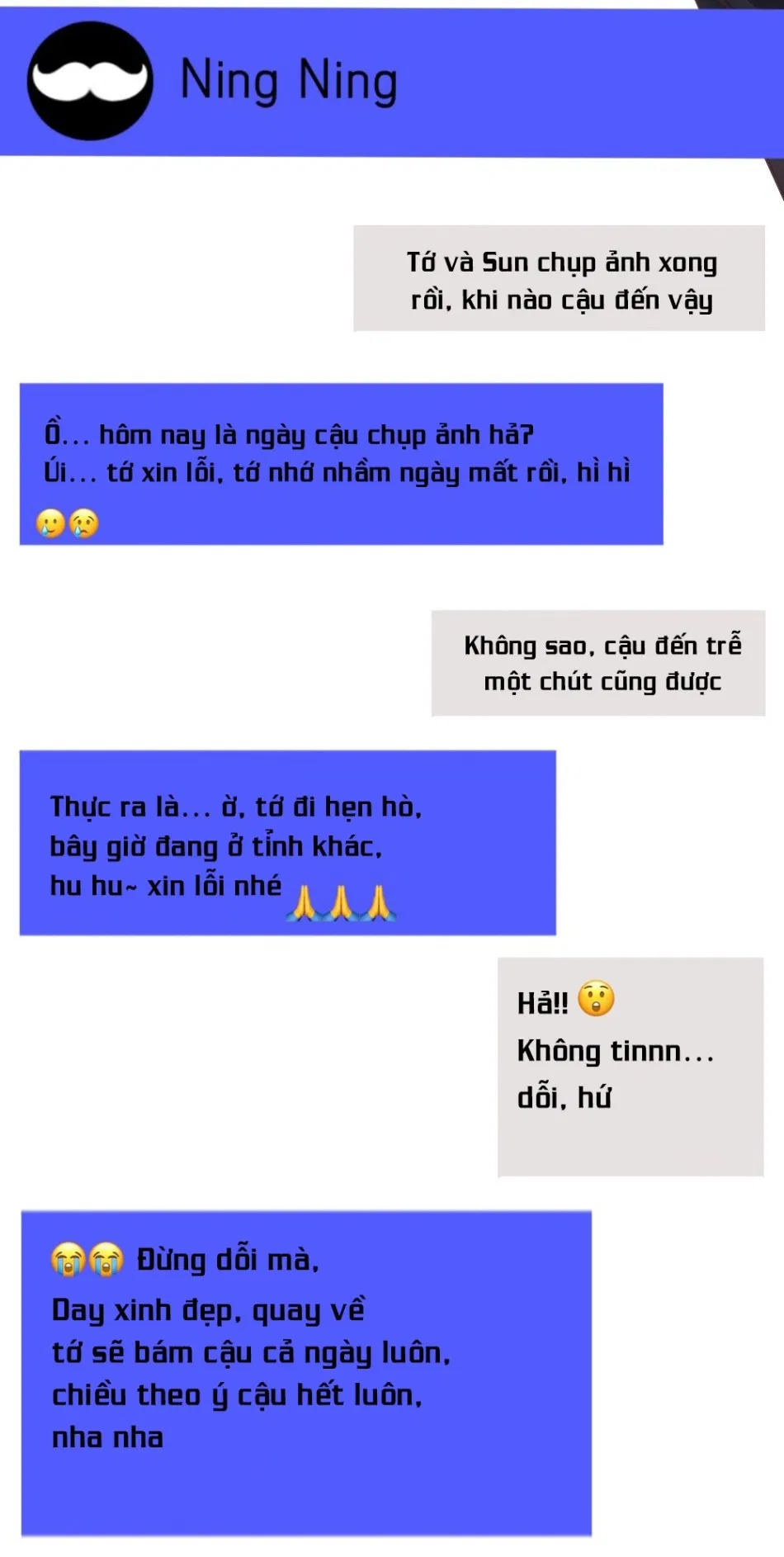 [18+] HÃY CẨN THẬN KHI SỬ DỤNG TỪ ''BẠN'' SAI NGƯỜI 
