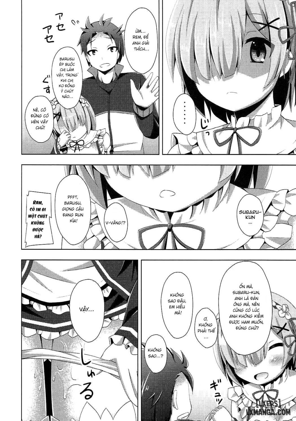 À, Subaru-kun, chúng ta hãy quan hệ nhé. 