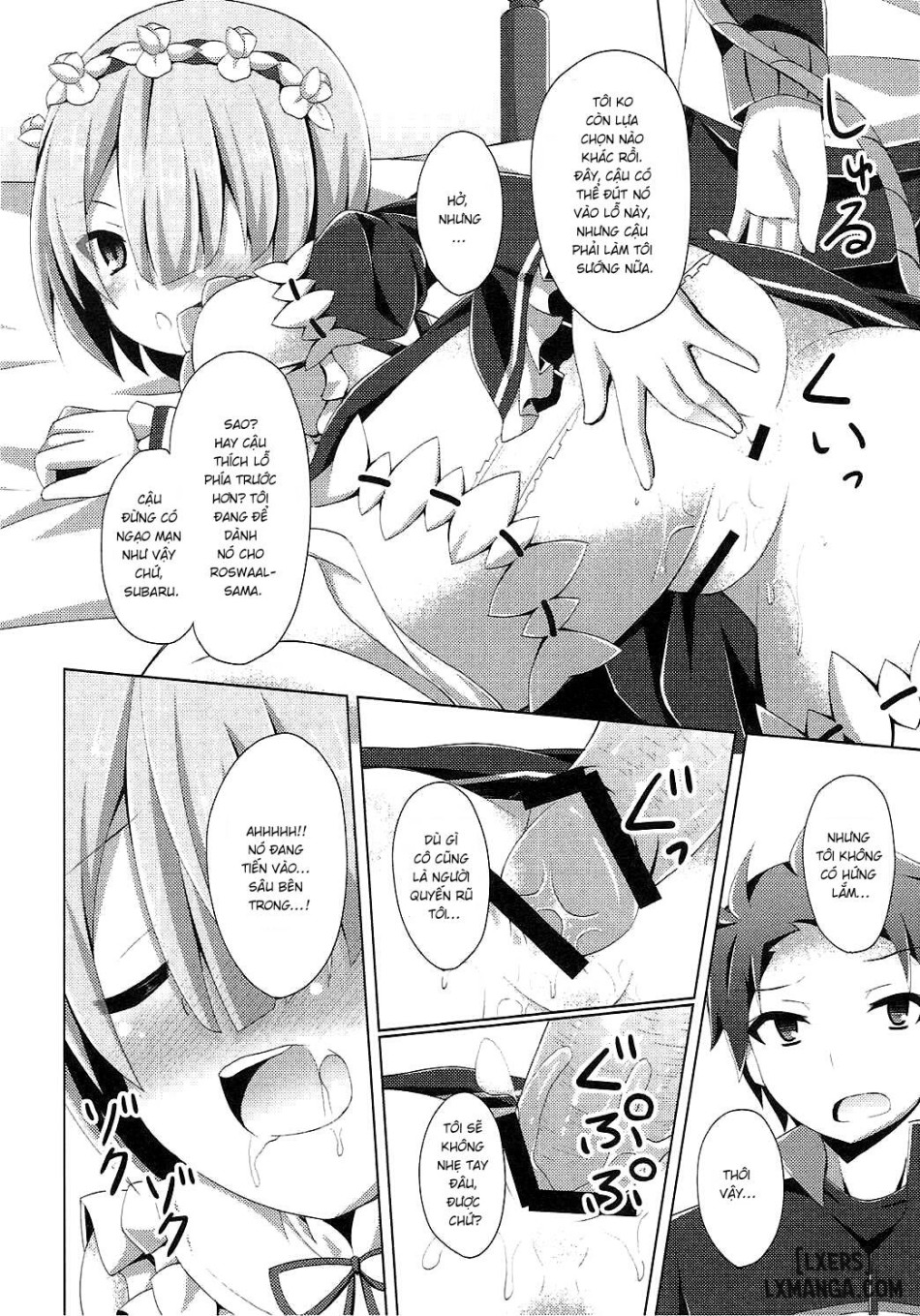 À, Subaru-kun, chúng ta hãy quan hệ nhé. 