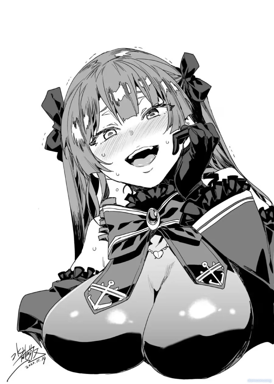 [Mizuryu Kei - Alice no Takarabako) Thuyền Trưởng Marine bị Horny. [Marine Senchou wa Hi Goui no Ue de Wakarasaretai] 