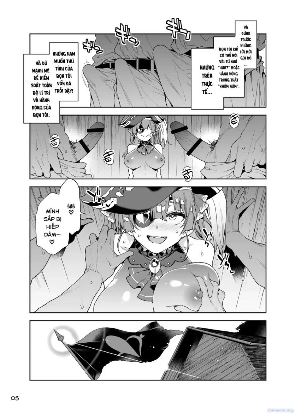 [Mizuryu Kei - Alice no Takarabako) Thuyền Trưởng Marine bị Horny. [Marine Senchou wa Hi Goui no Ue de Wakarasaretai] 