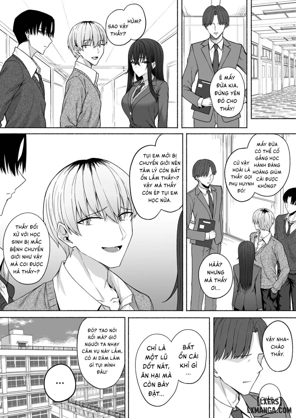 Sau khi cùng đám gyaru hoán đổi giới tính, tôi dần thức tỉnh bản năng phái nữ 