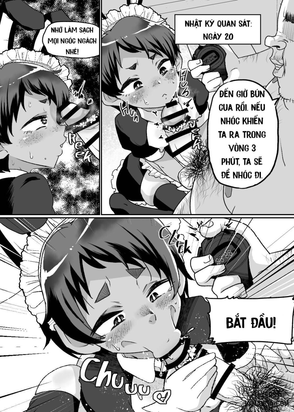 [Nikuyakitei (Nikuyaki)] Mesu Ochi Kansatsu Nikki -Mushoku Oji-san no Onaho Yome ni Sarete Shimatta Otokonoko no Matsuro...- 