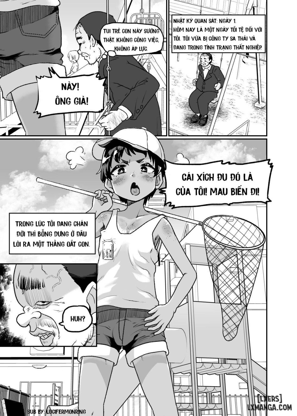 [Nikuyakitei (Nikuyaki)] Mesu Ochi Kansatsu Nikki -Mushoku Oji-san no Onaho Yome ni Sarete Shimatta Otokonoko no Matsuro...- 
