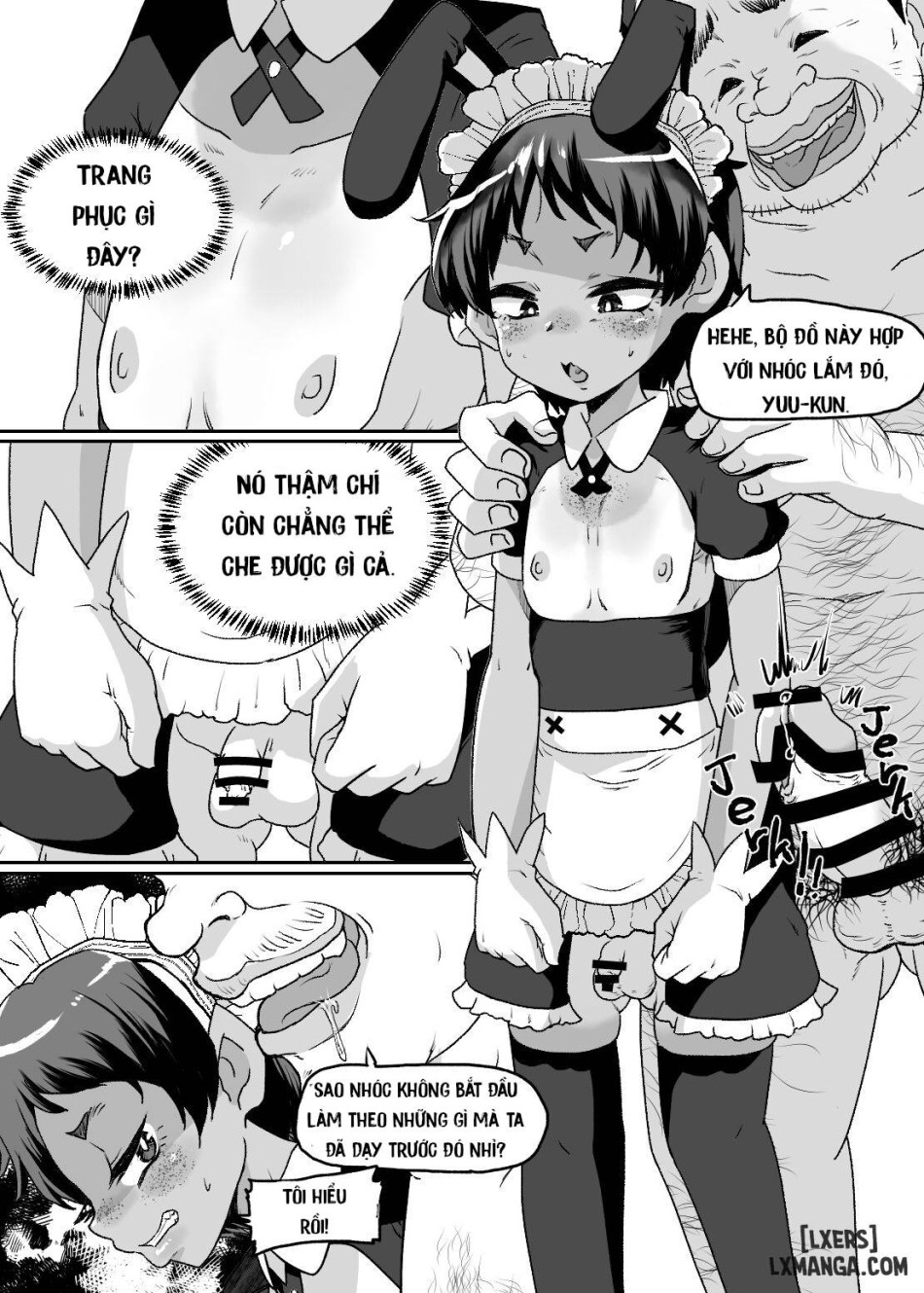 [Nikuyakitei (Nikuyaki)] Mesu Ochi Kansatsu Nikki -Mushoku Oji-san no Onaho Yome ni Sarete Shimatta Otokonoko no Matsuro...- 