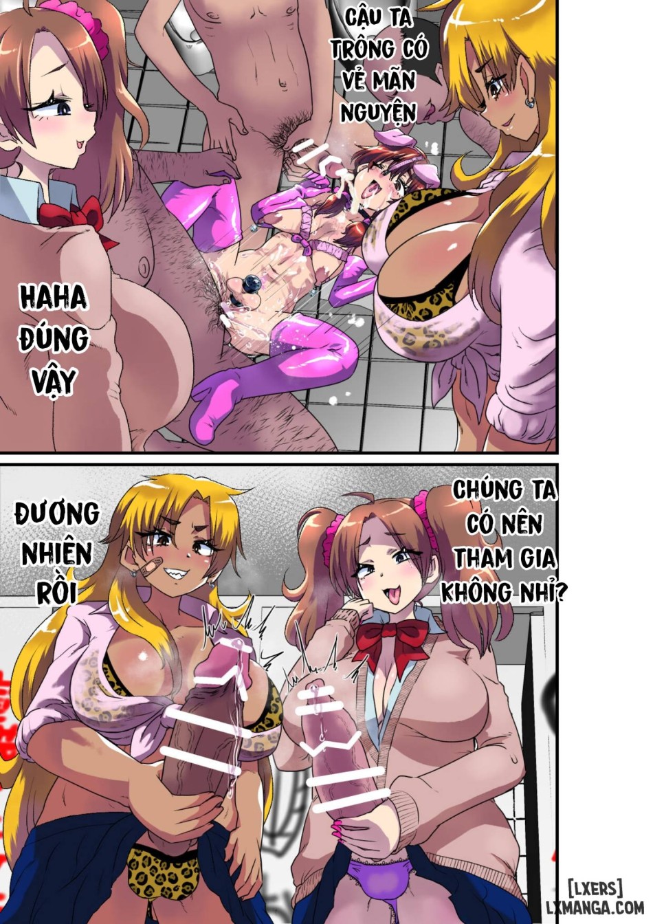 I Ended Up Being Transformed Into The Sissy Slave Of The Big-Cocked Futanari Girls- Truyện Màu 