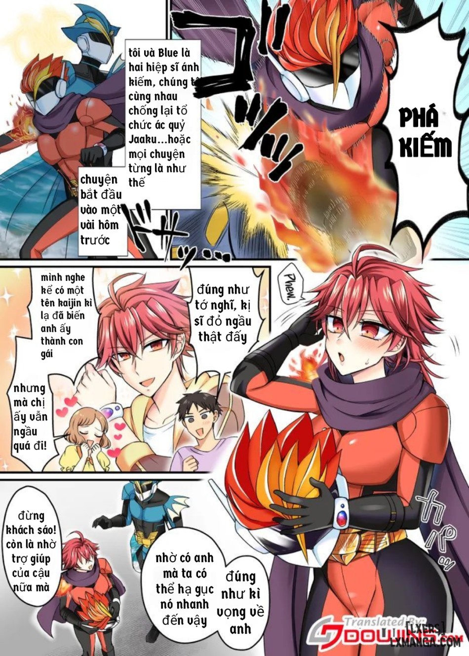 Saber Red ~The Weakling Female Fighter Hero of Justice 