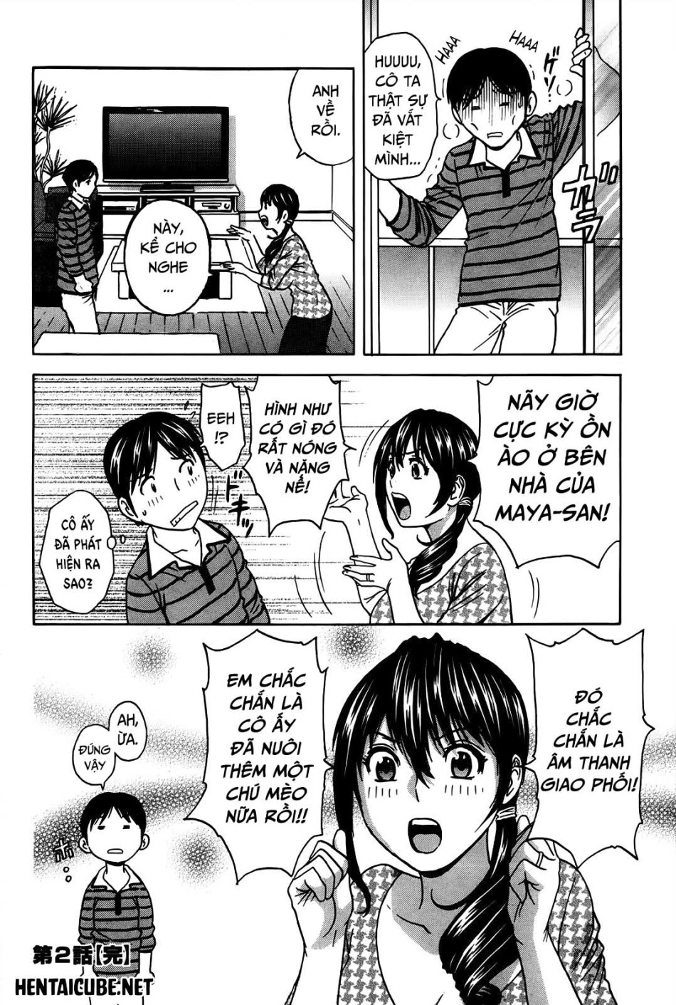Chen chúc! Những bà nội trợ chung cư! 