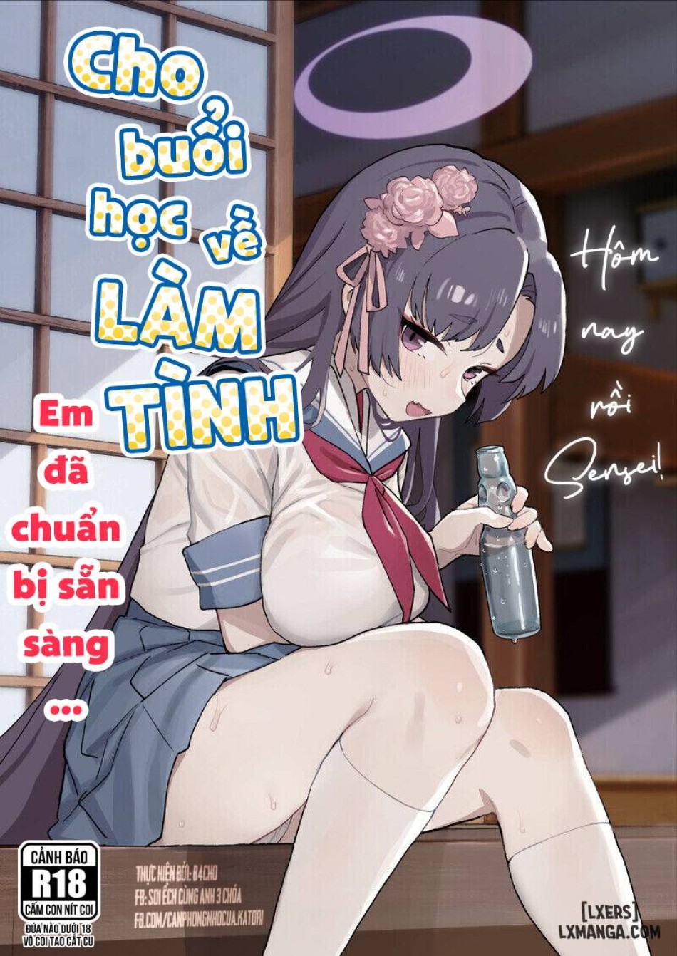 Em đã chuẩn bị sẵn sàng cho buổi học về LÀM TÌNH hôm nay rồi Sensei! 