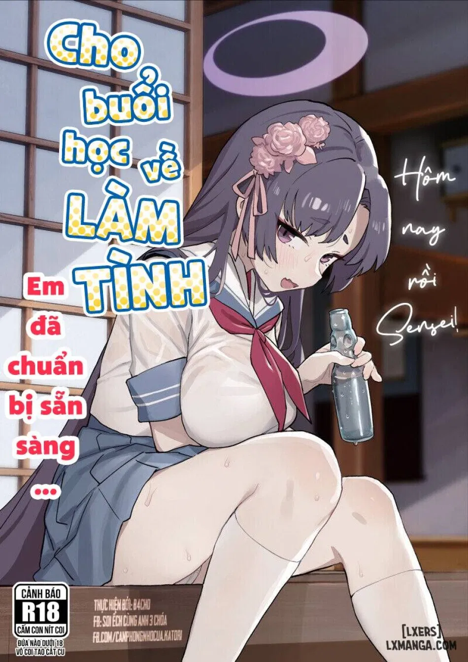 Em đã chuẩn bị sẵn sàng cho buổi học về LÀM TÌNH hôm nay rồi Sensei! 